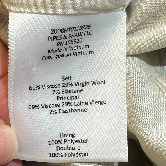 Veronica Beard Tamic Ruched Houndstooth Checked Pencil Skirt Sz. 10 - Picture 6 of 6